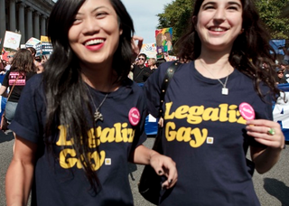 Illustration for article titled Scenes From The National Equality March